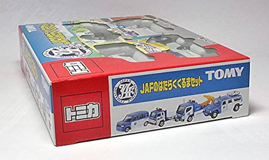 トミカ　JAFの　はたらく　くるまセット Amazon | トミカ JAFのはたらくくるまセット | ミニカー・ダイ